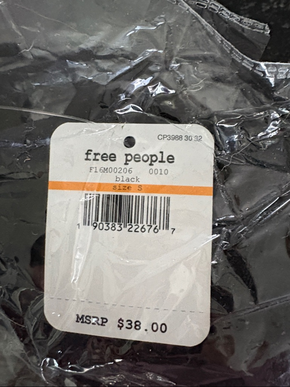 Free People Black Adella Bralette NWT - Picture 3 of 4